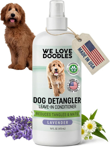 Dog detangler spray leave - dog, leave-in