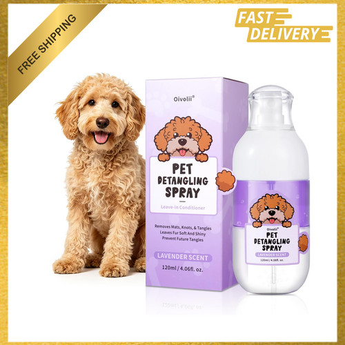 Dog detangler spray - detangler, leave-in