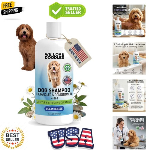 Dog shampoo conditioner - dog, shampoo,