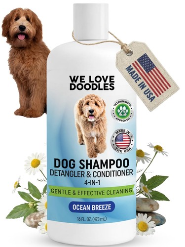 Dog shampoo conditioner - dog, shampoo,