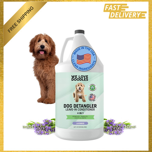 Dog detangler spray - dog, leave-in