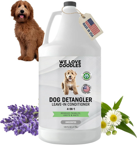 Dog detangler spray leave - detangler, leave-in